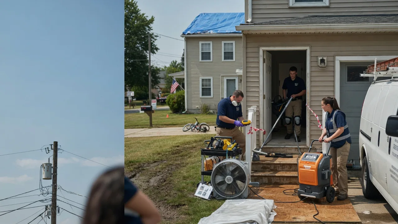 Water Damage Repair in Brielle, NJ near me
